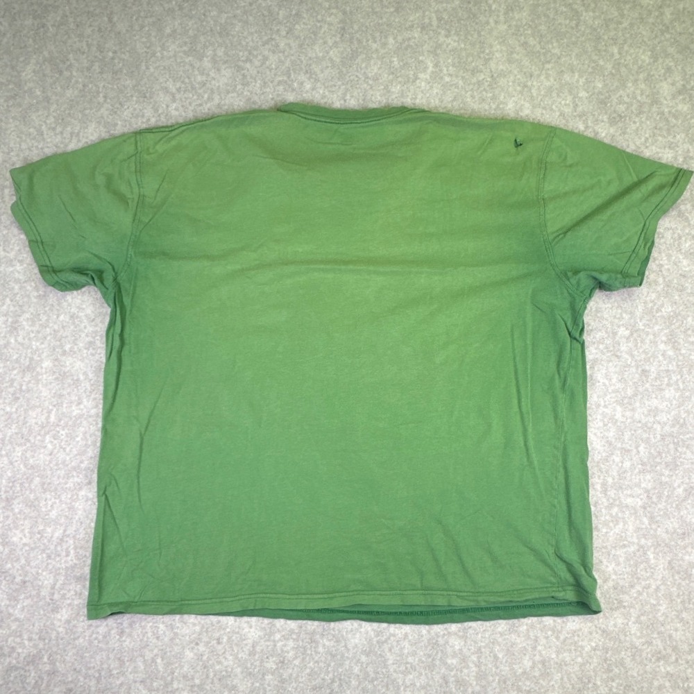 John Deere Men's "Nothing Runs Like A Deere" Graphic T Shirt Green Size Large - Picture 2 of 5
